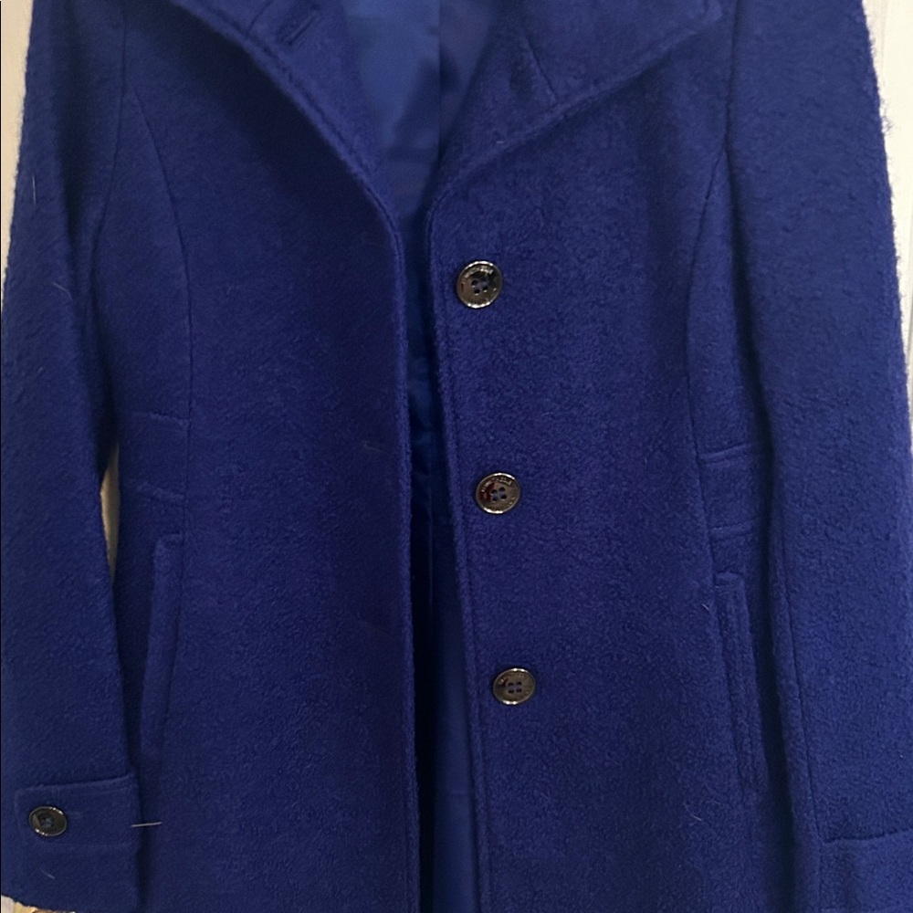 Kenneth Cole Royal Blue Coat